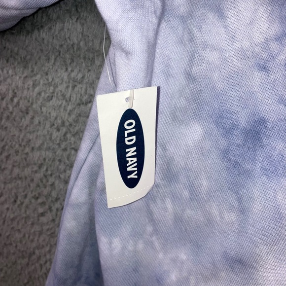 Old Navy Tie Dye Hoodie Men Medium Fleece Sweatshirt Pullover Casual Preppy NWT - Picture 14 of 14
